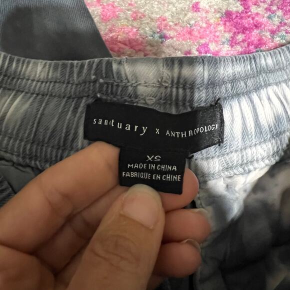 Sanctuary X Anthropologie Tie Dye Cargo Pant Joggers size XS - Picture 3 of 7